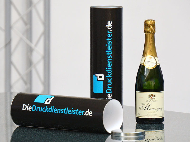 Runde Geschenkverpackung Fur Flaschen Gunstig Online Drucken Blog Diedruckdienstleister De